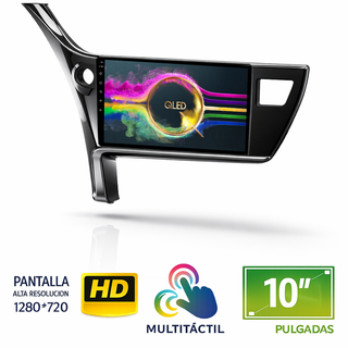 PANTALLA GPS TOYOTA COROLLA 2017-2019 CARPLAY