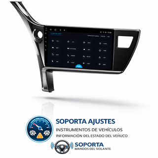 PANTALLA GPS TOYOTA COROLLA 2017-2019 CARPLAY