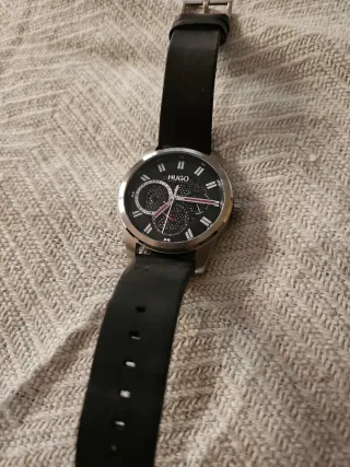 Reloj Hugo Boss Negro/Plata Caballero
