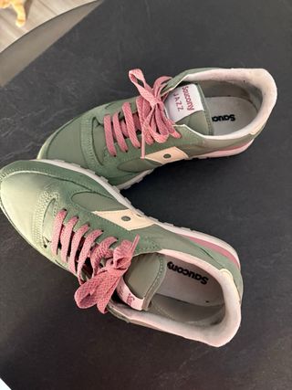 Saucony Jazz Scarpe Donna Verde Rosa