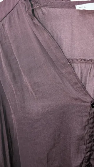 Blusa burdeos XL