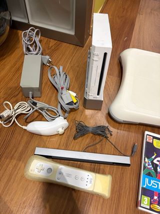 Nintendo Wii con 3 juegos