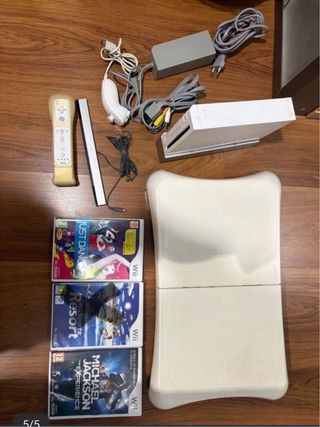 Nintendo Wii con 2 juegos