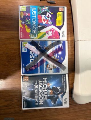 Nintendo Wii con 2 juegos