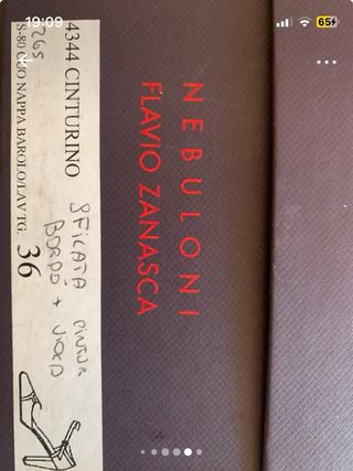 Scarpe Nebuloni borgogna e viola 100% pelle