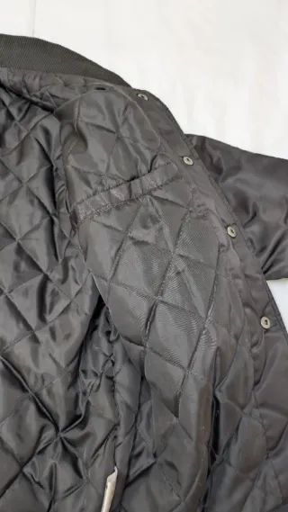 Chaqueta Bomber Raiders NFL Negra