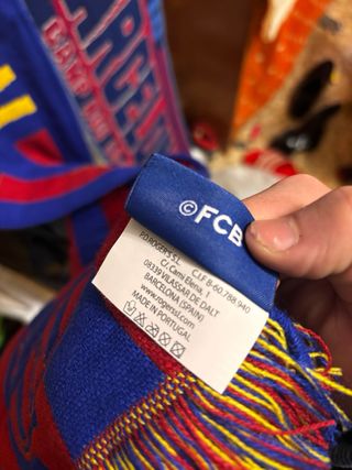 Sciarpe Calcio Messi Napoli Barcelona