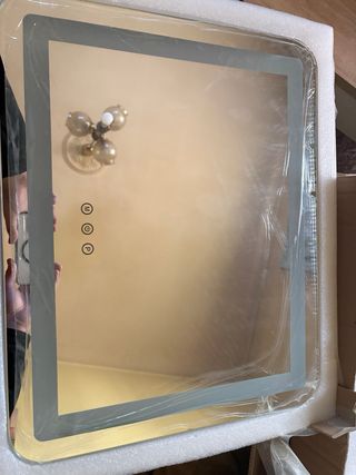 Specchio da trucco LED 50x42cm