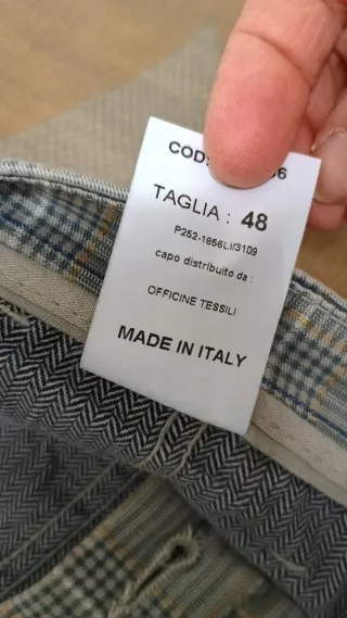 2 pantaloni uomo gamba stretta grigio