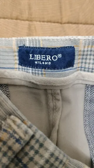 2 pantaloni uomo gamba stretta grigio