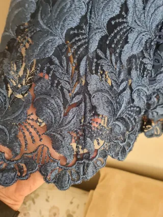 Invitada boda Encaje Azul Marino - NUEVA - Ribas'