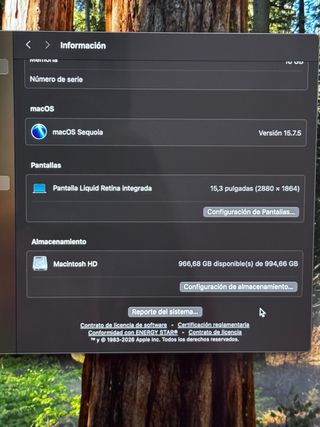 MacBook Air 15" M2 | 16GB RAM | 1TB SSD 48 CICLOS