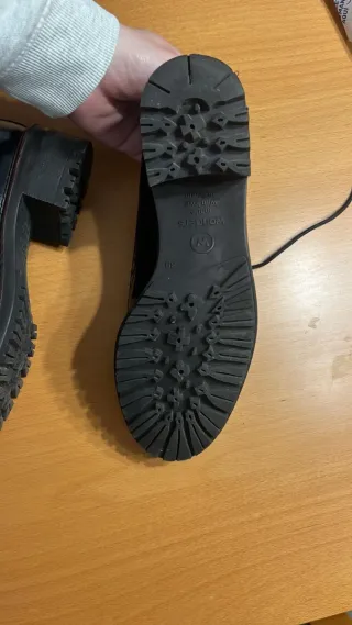 Zapatos Wonders mujer negros y azules