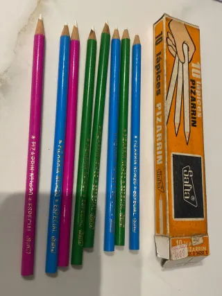 Caja 10 Lápices Pizarrin Safta