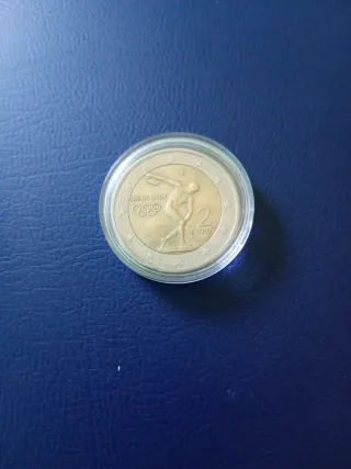 Moneda 2€ Grecia Atenas 2004 Olímpica
