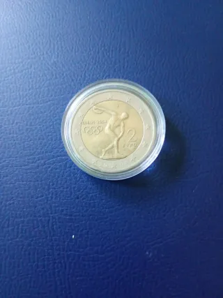 Moneda 2€ Grecia Atenas 2004 Olímpica
