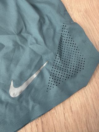 Nike Pantalón Corto Running Talla L Hombre Gris/Az