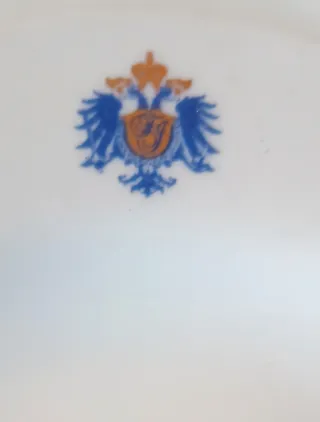 9 Piatti piani Royal Kent Vintage in porcellana