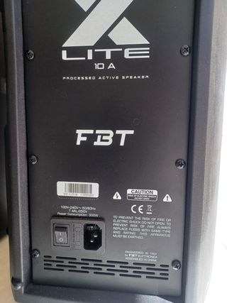 Altavoces FBT X-Lite 10A
