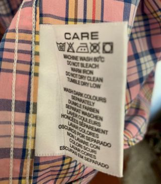 CAMISA GANT BLEECKER POPLIN XXL - CUADROS ROSA
