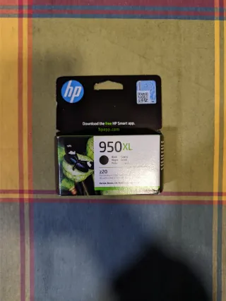 Cartucho Tinta HP 950XL Negro Original