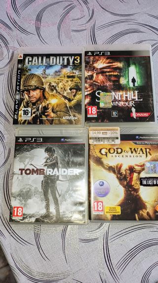 Giochi PS3: Call of Duty, Tomb Raider, Silent Hill