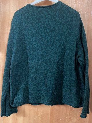 Cardigan vintage verde scuro