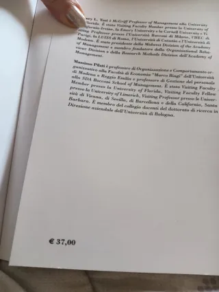 Comportamento organizzativo. Attori, relazioni,...