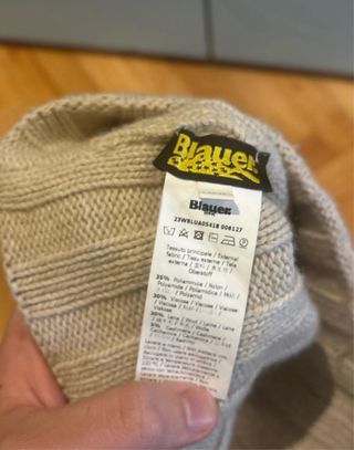 Cappello lana Blauer grigio