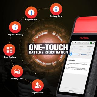Autel BT608(E) Analizador Batería + Memory Saver
