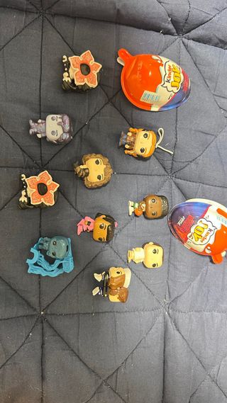 Figuras Stranger Things y Kinder Sorpresa