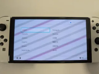 Nintendo Switch OLED Blanca