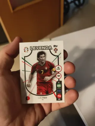 Cromo Topps Leyenda Luis Figo