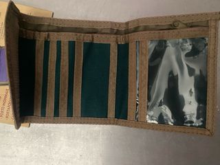 Cartera Coronel Tapioca Verde y beige