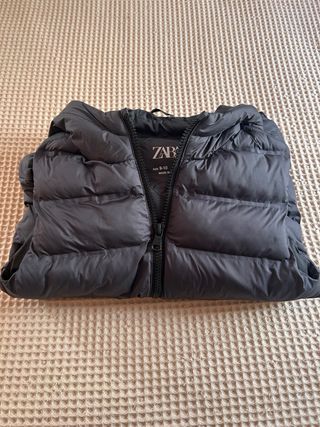 Chaleco Zara Unisex Gris Talla 9-10