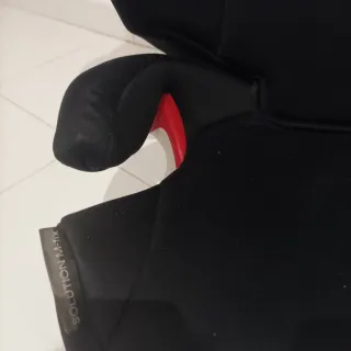 Silla de coche negra