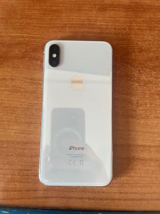 iPhone X 64 GB blanco 100% salud bateria