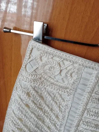 Minigonna H&M ricamata bianca