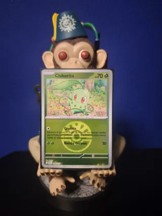 Chikorita Amigo Ball Carta Pokémon TCG