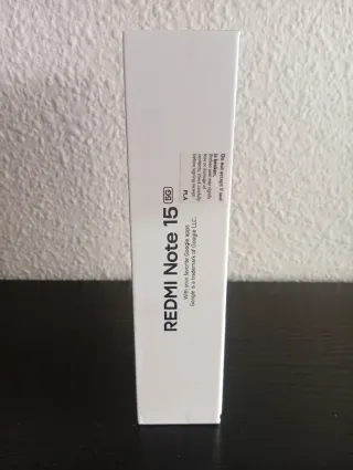 Xiaomi Redmi Note 15 5G 256GB Sin sacar de su caja