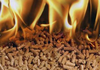 Pellets de madera para chimenea