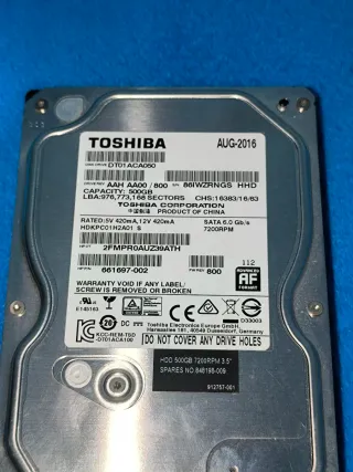 Discos duro SSD 120GB y HDD 500GB