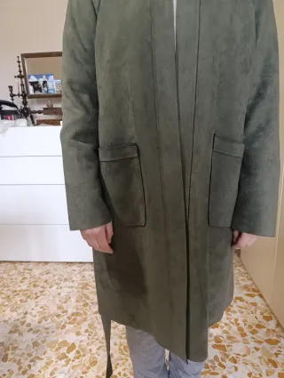 Cappottino scamosciato Made in Italy