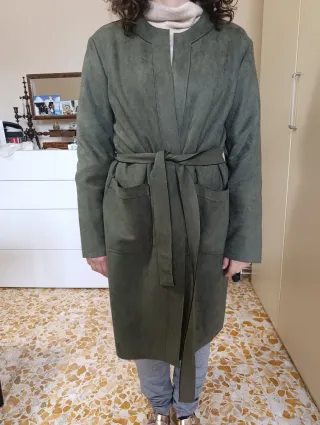 Cappottino scamosciato Made in Italy