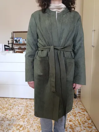 Cappottino scamosciato Made in Italy