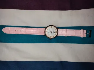 Reloj Bini Dorado y Rosa