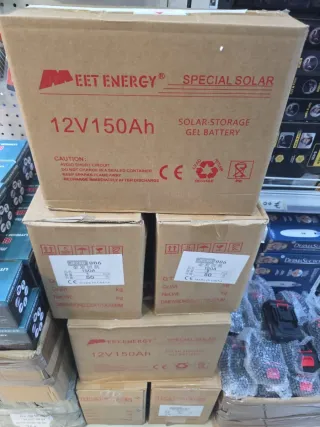 Batteria Gel 12V 150Ah MEET ENERGY