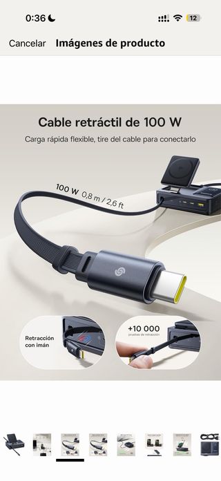Baseus Qi2 5-in-1 Cargador Escritorio 140W