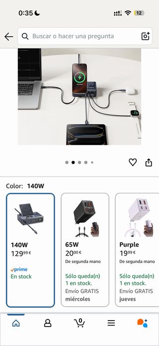 Baseus Qi2 5-in-1 Cargador Escritorio 140W