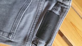 Vaqueros Massimo Dutti Slim Fit Gris Oscuro